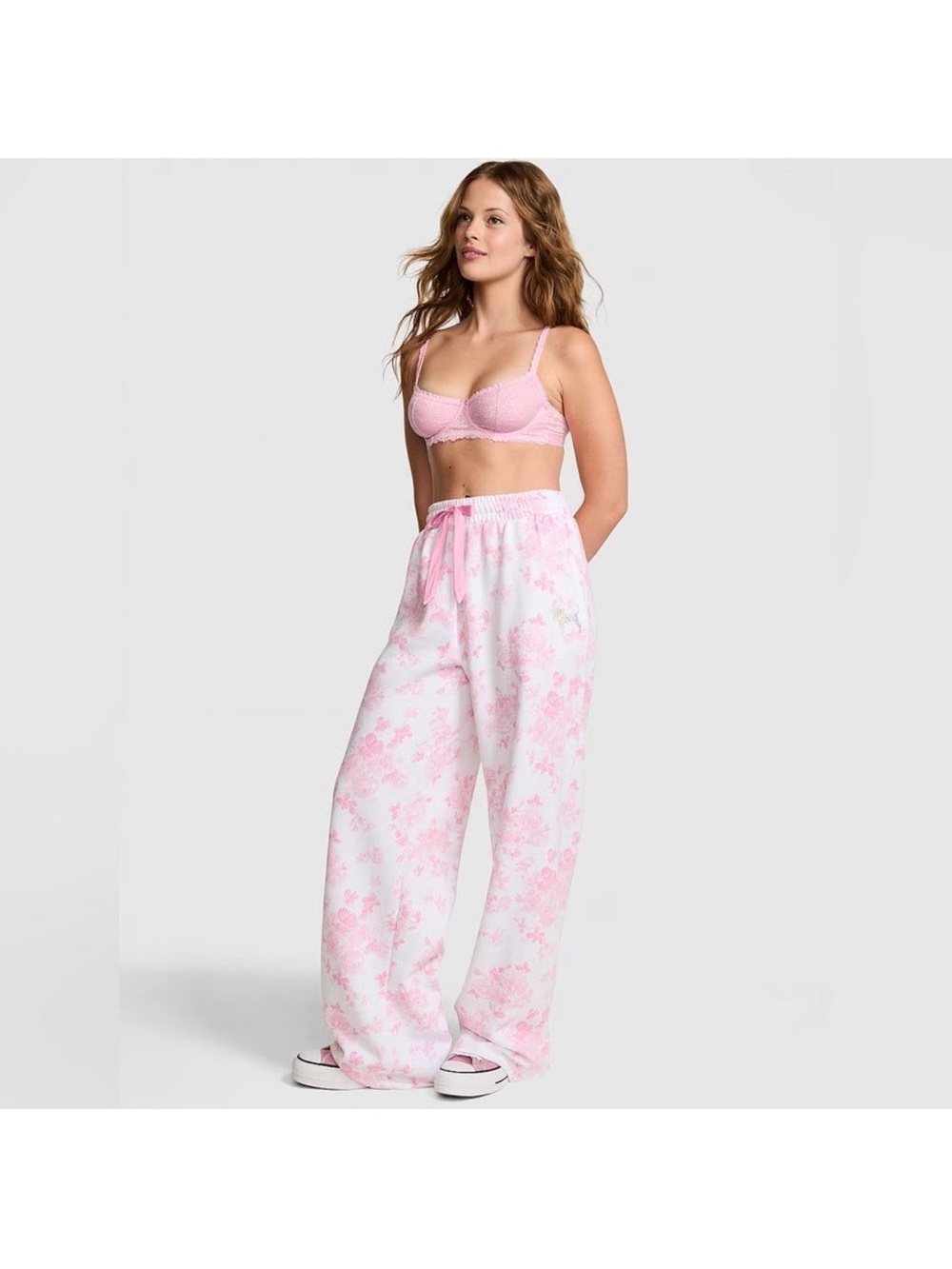 NWT Pink x Love Shack Fancy Sweatpants